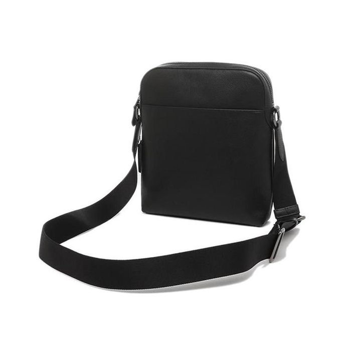 Túi Coach Houston Flight Bag Leather Black Màu Đen chính hãng Mỹ